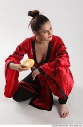 KATERINA NINJA KNEELING POSE 2